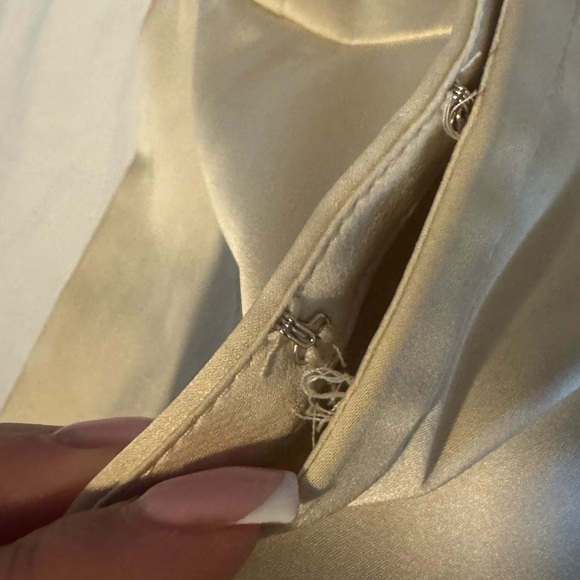 Abercrombie & Fitch Gold Corset Top - Picture 4 of 4